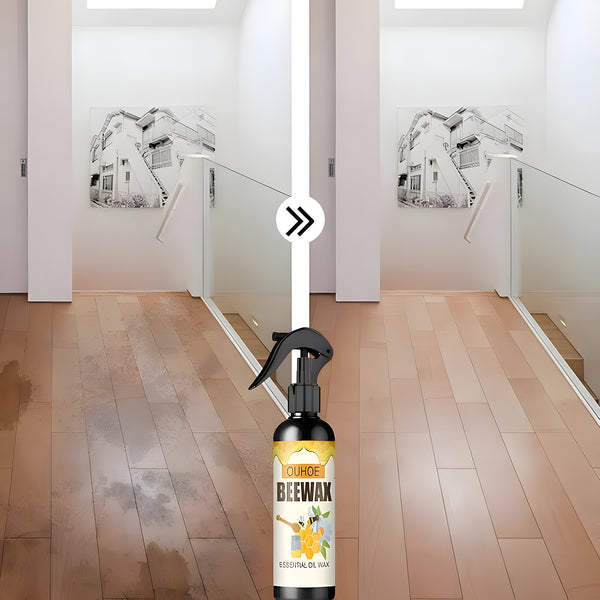Beeswax Essential Oil Wood Polish Spray for Furniture (Pack of 2)